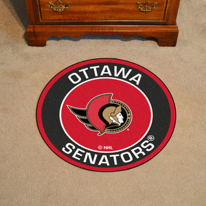 Ottawa Senators Roundel Rug - 27"