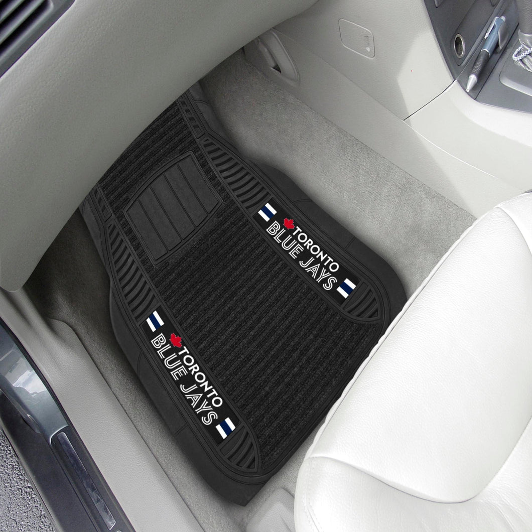 Toronto Blue Jays 2-piece Deluxe Car Mat Set 21