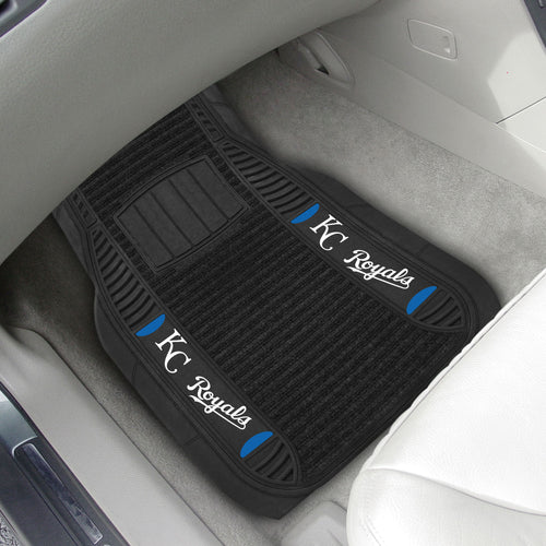 Kansas City Royals 2-piece Deluxe Car Mat Set 21