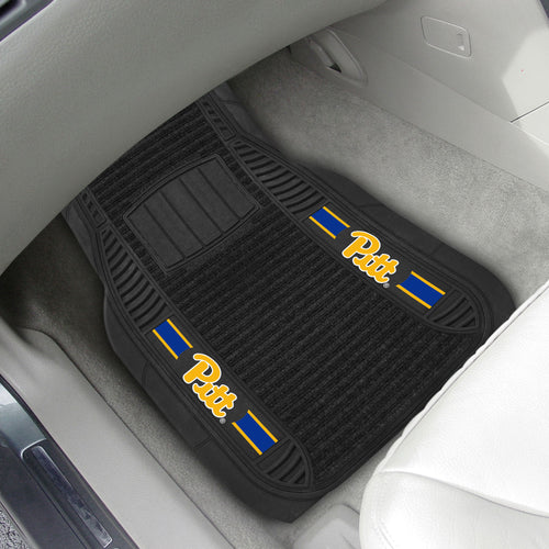 Pitt Panthers 2-piece Deluxe Car Mat Set 21
