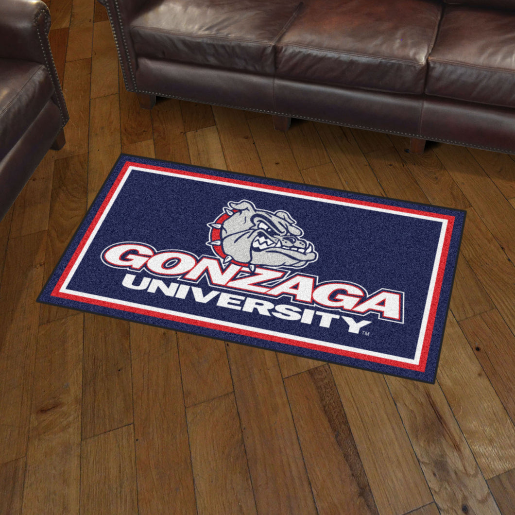 Gonzaga Bulldogs Plush Rug - 3'x5'