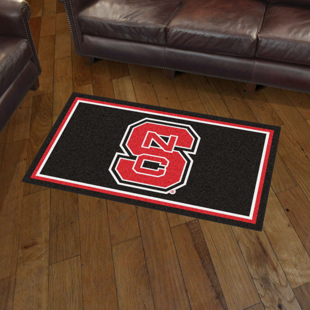 NC State Wolfpack Plush Rug - 3'x5'