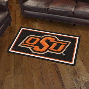 Oklahoma State Cowboys Plush Rug - 3'x5'