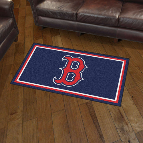 Boston Red Sox Plush Rug - 3'x5'