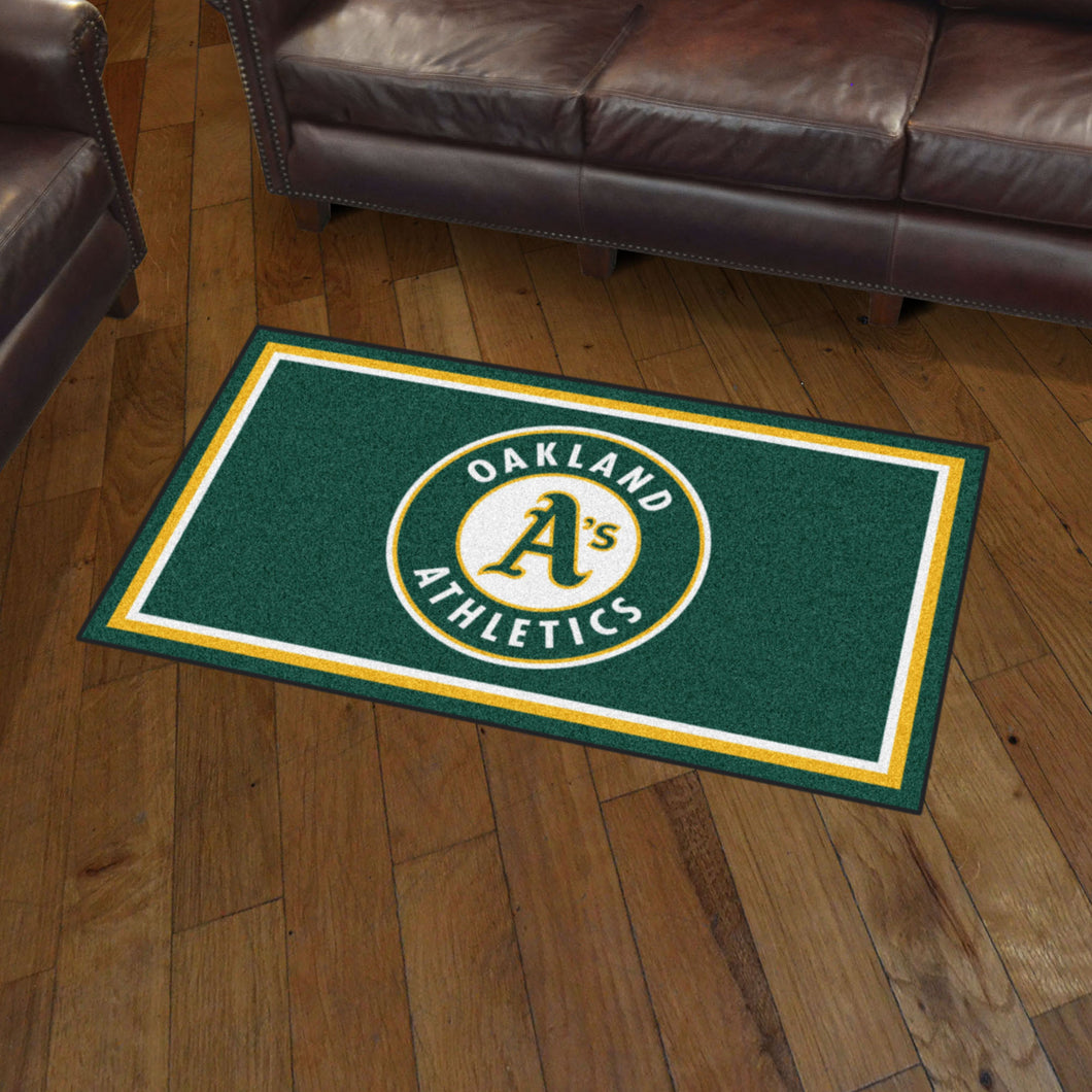 Oakland Athletics Plush Rug - 3'x5'