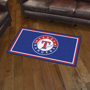 Texas Rangers Plush Rug - 3'x5'