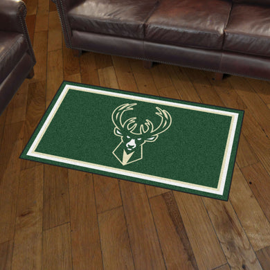 Milwaukee Bucks Plush Rug - 3'x5'