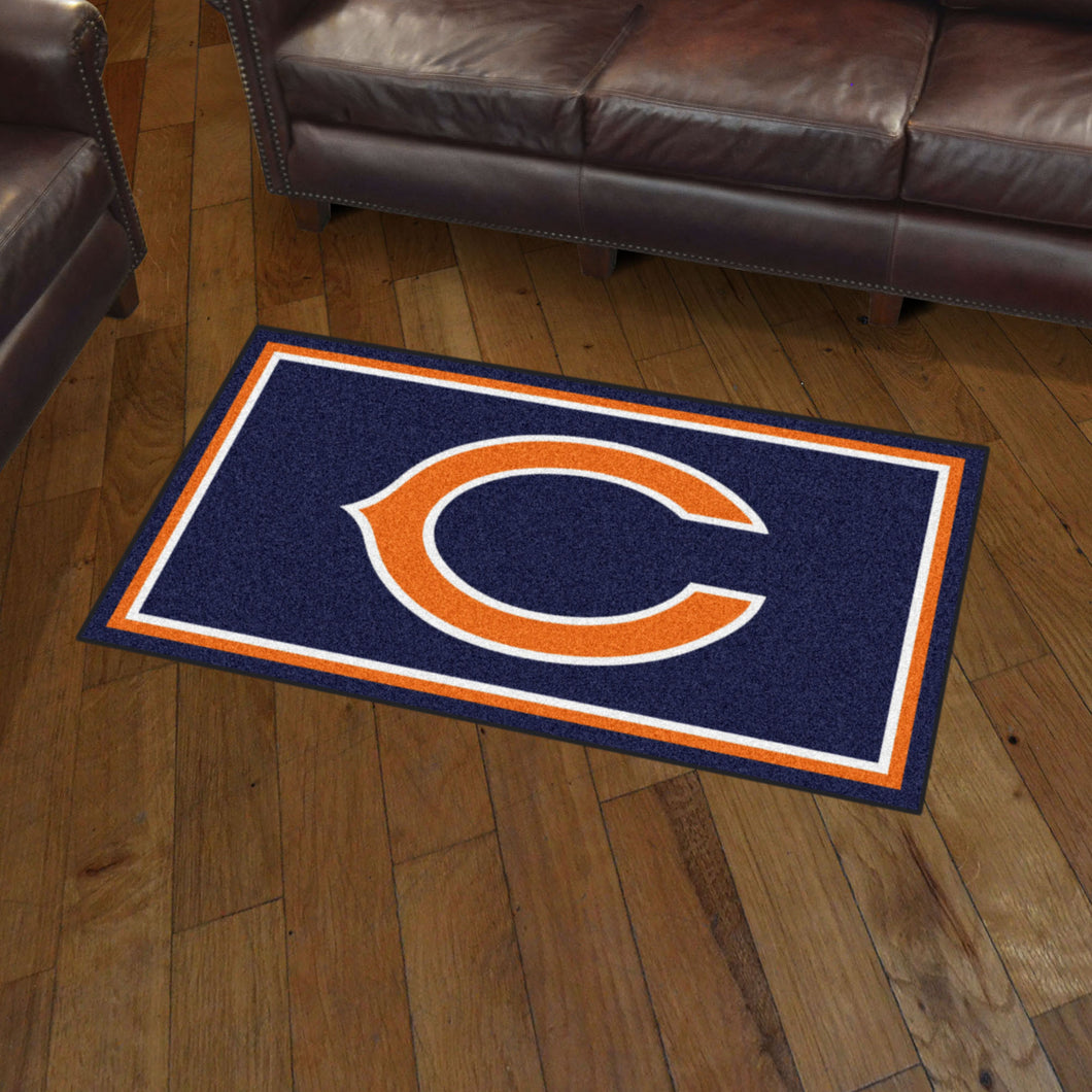 Chicago Bears Plush Rug - 3'x5'