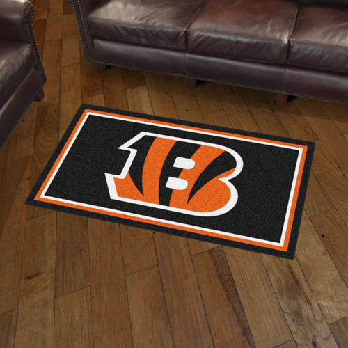 Cincinnati Bengals Plush Rug - 3'x5'