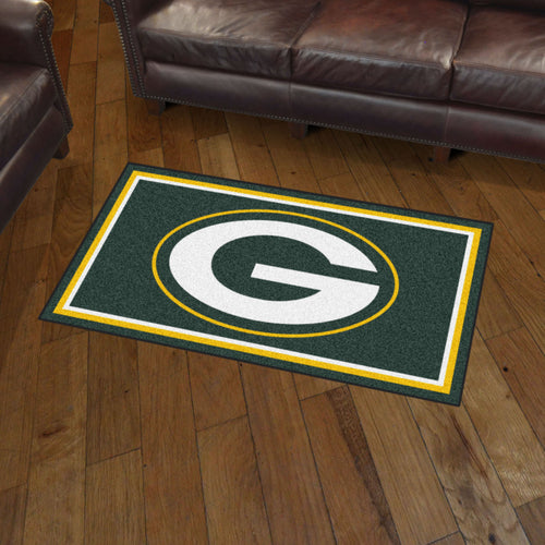 Green Bay Packers Plush Rug - 3'x5'