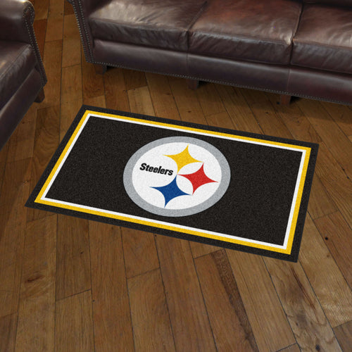 Pittsburgh Steelers Plush Rug - 3'x5'