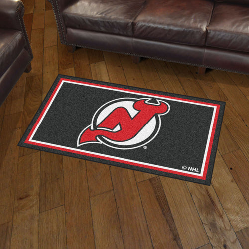 New Jersey Devils Plush Rug - 3'x5'