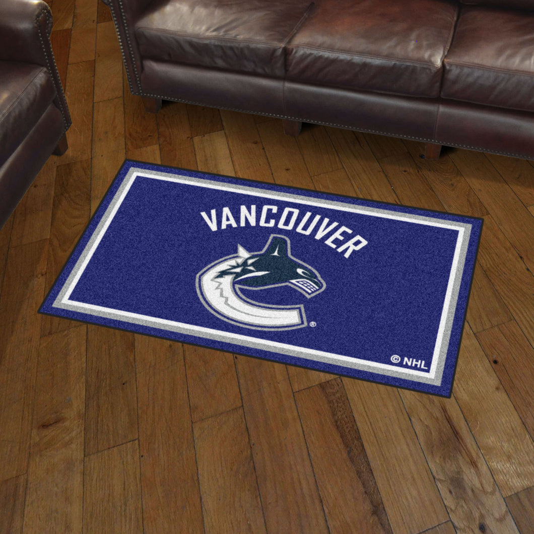 Vancouver Canucks Plush Rug - 3'x5'