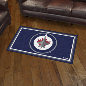 Winnipeg Jets Plush Rug - 3'x5'