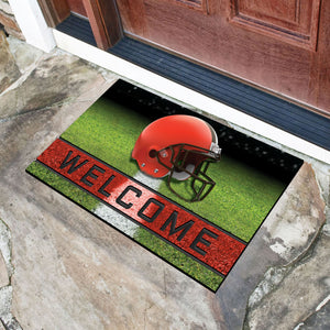 Cleveland Browns Crumb Rubber Door Mat - 18"X30"