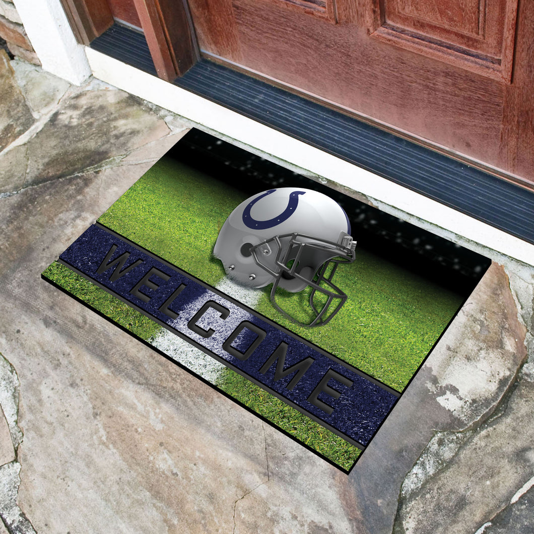 Indianapolis Colts Crumb Rubber Door Mat - 18
