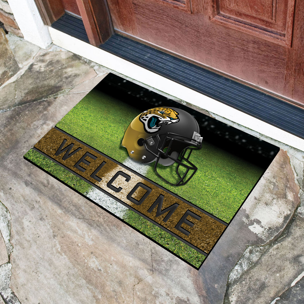 Jacksonville Jaguars Crumb Rubber Door Mat - 18