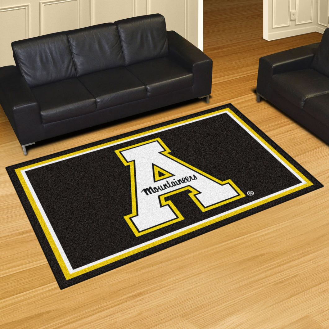 Appalachian State Mountaineers Plush Rug 5'x8'