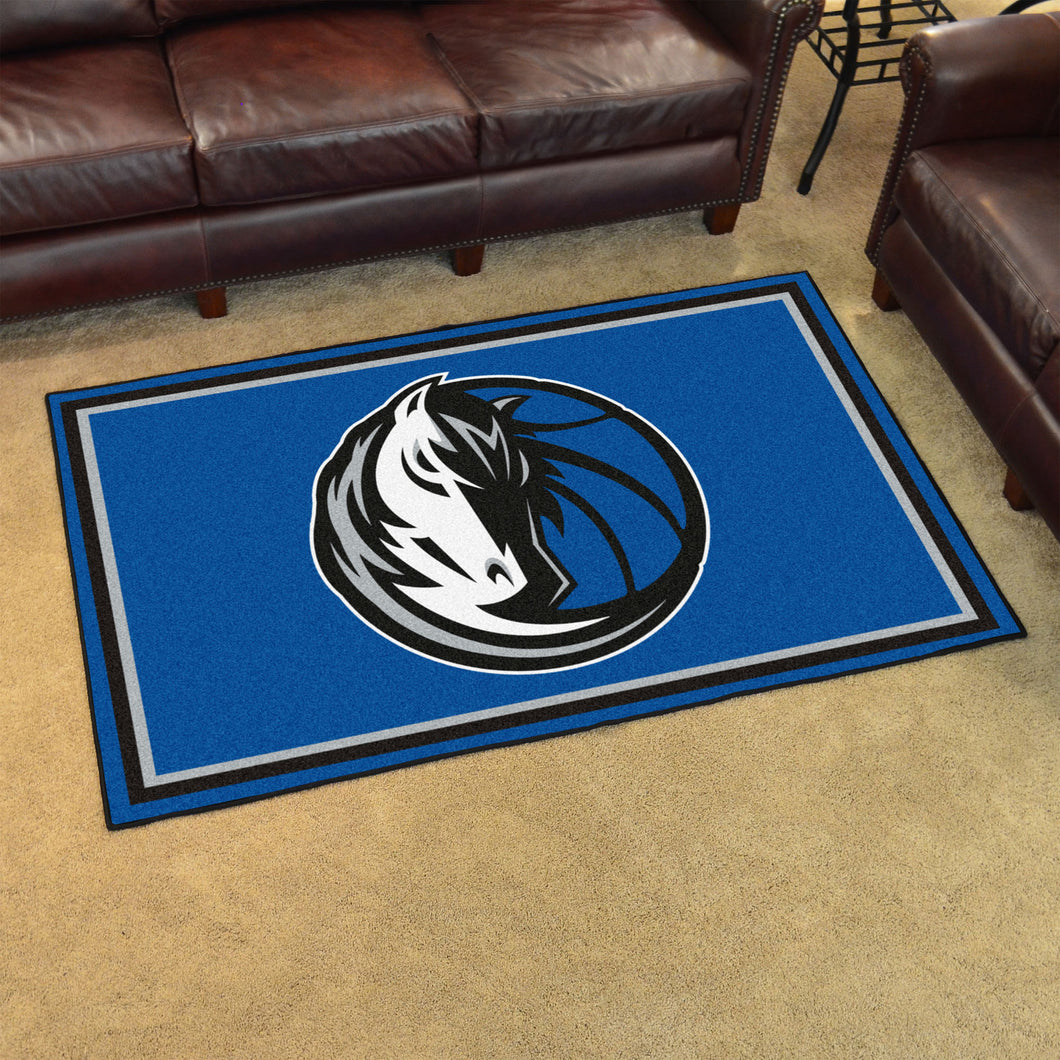 Dallas Mavericks Plush Rug - 4'x6'