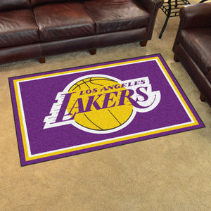 Los Angeles Lakers Plush Rug - 4'x6'