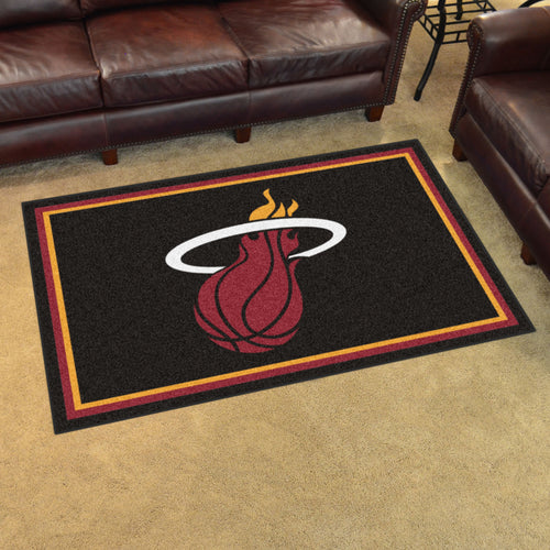 Miami Heat Plush Rug - 4'x6'