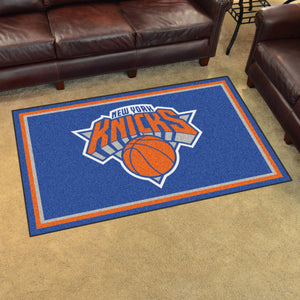 New York Knicks Plush Rug - 4'x6'
