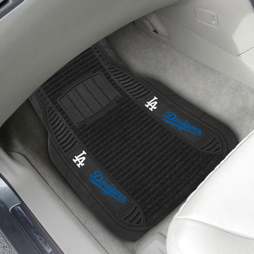 Los Angeles Dodgers 2-piece Deluxe Car Mat Set 21