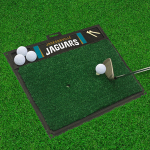 Jacksonville Jaguars  Golf Hitting Mat - 20" x 17"