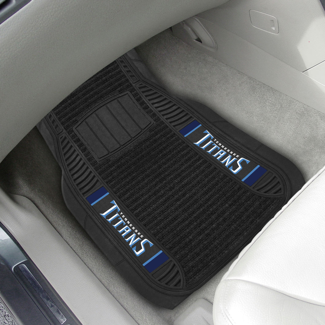 Tennessee Titans 2-piece Deluxe Car Mat Set 21