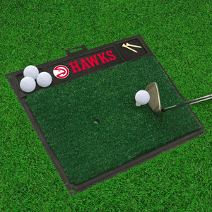 Atlanta Hawks Golf Hitting Mat 20" x 17"