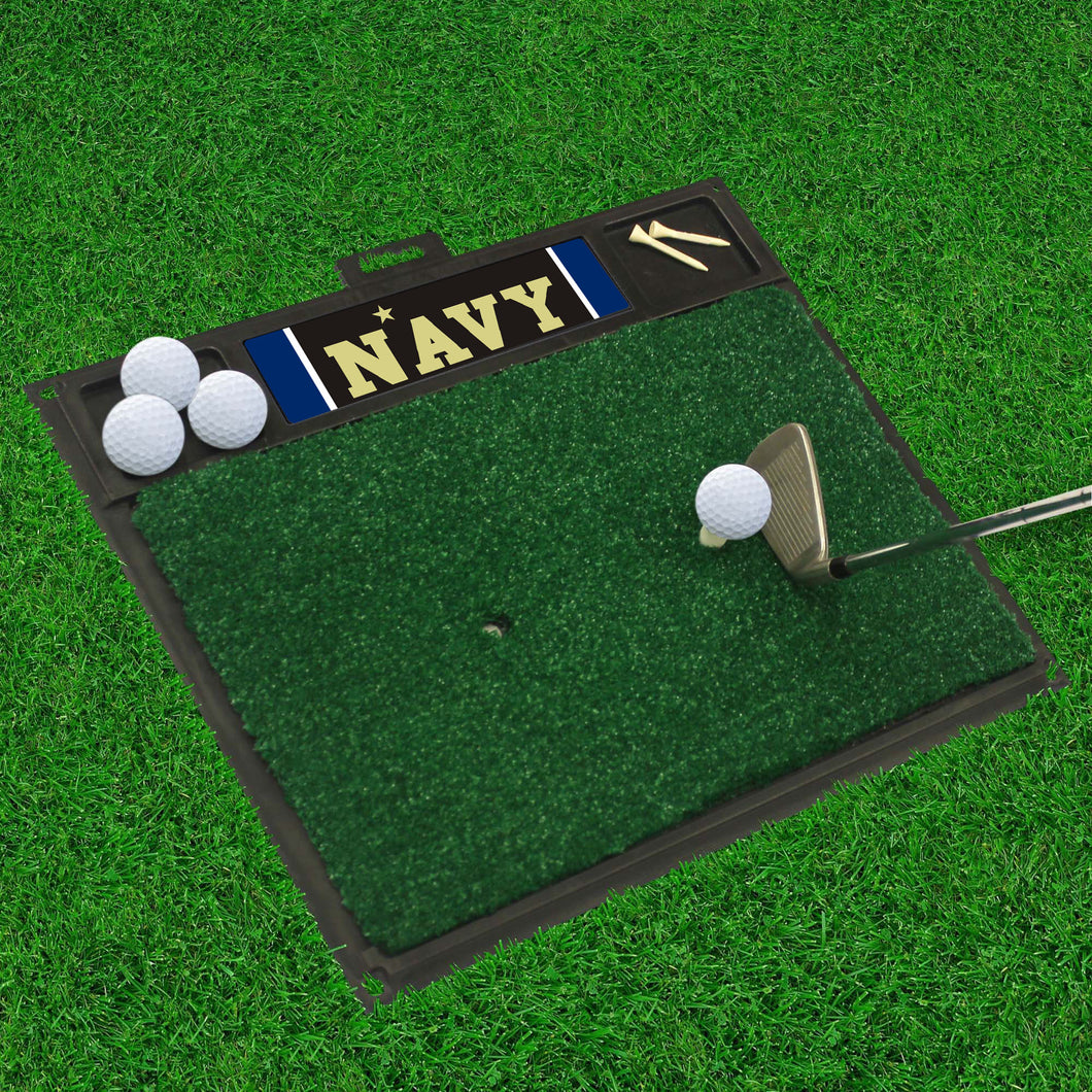 Navy Midshipmen Golf Hitting Mat 20