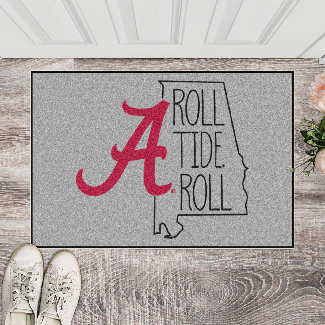 Alabama Crimson Tide Southern Style Door Mat 