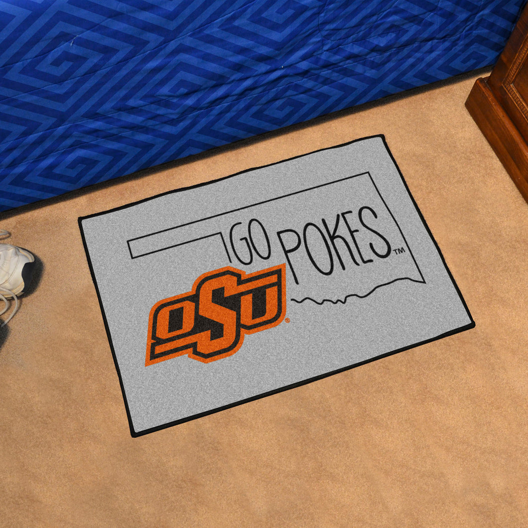 Oklahoma State Cowboys Southern Style Door Mat 