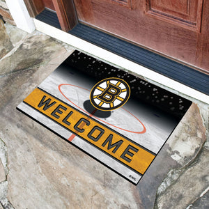 Boston Bruins Crumb Rubber Door Mat - 18"x30"