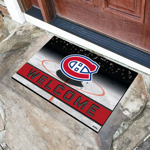 Montreal Canadiens Crumb Rubber Door Mat - 18"x30"