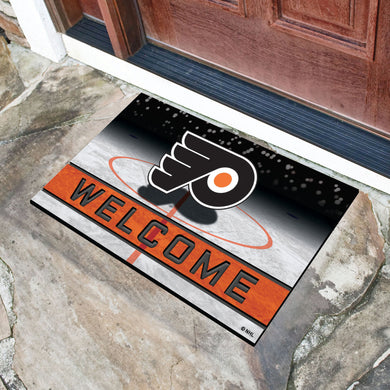 Philadelphia Flyers Crumb Rubber Door Mat - 18