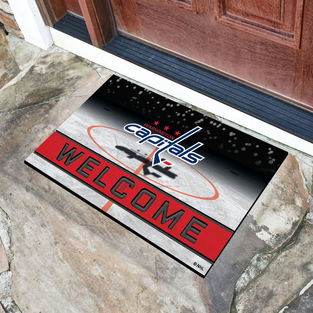 Washington Capitals Crumb Rubber Door Mat - 18