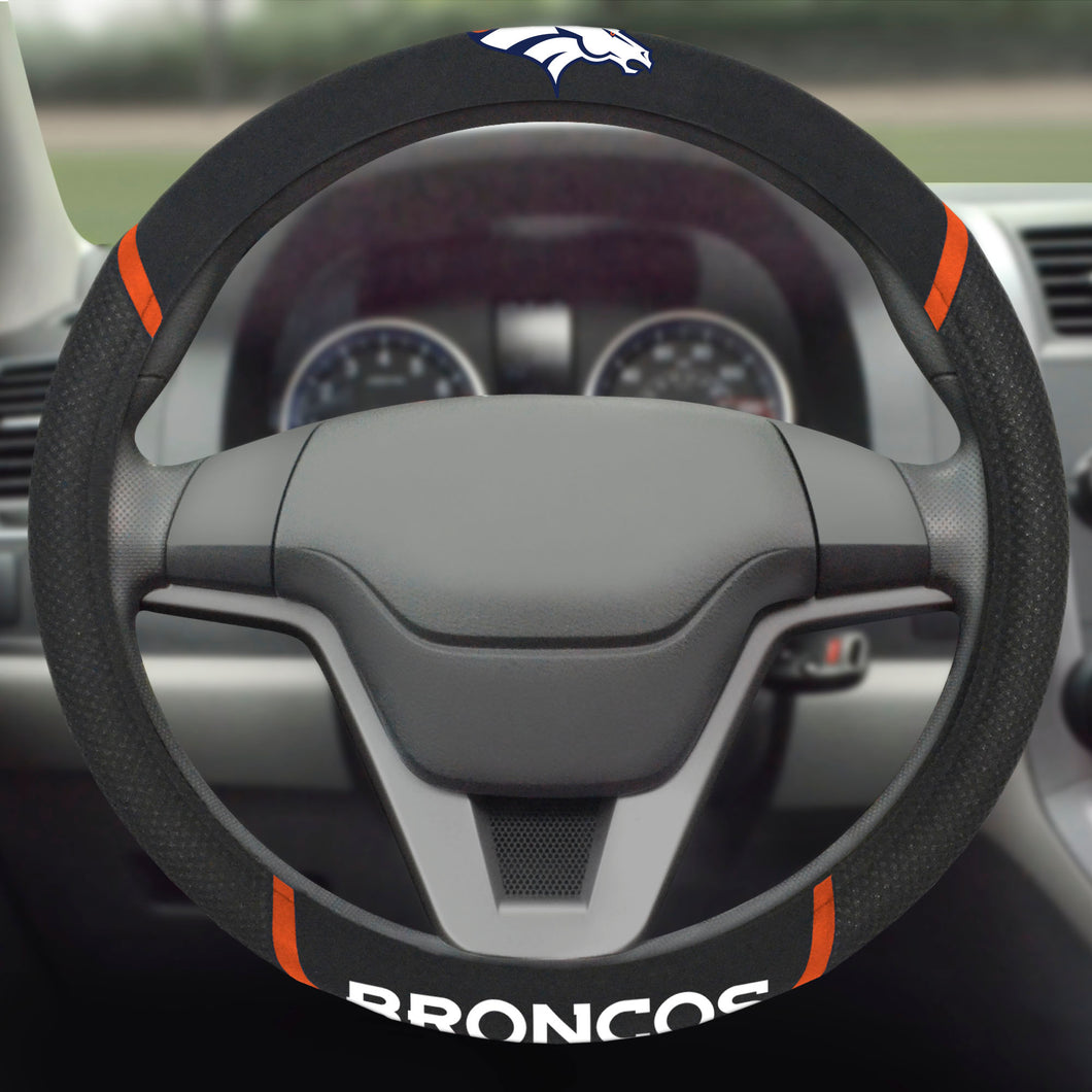 Denver Broncos Steering Wheel Cover 