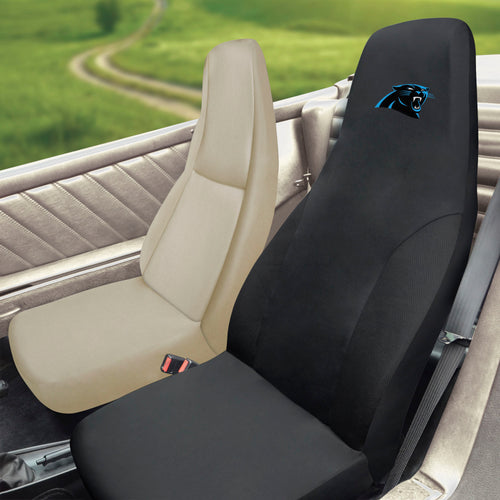 Carolina Panthers Embroidered Seat Cover 