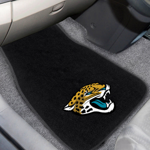 Jacksonville Jaguars  2-Piece Embroidered Car Mat Set - 17