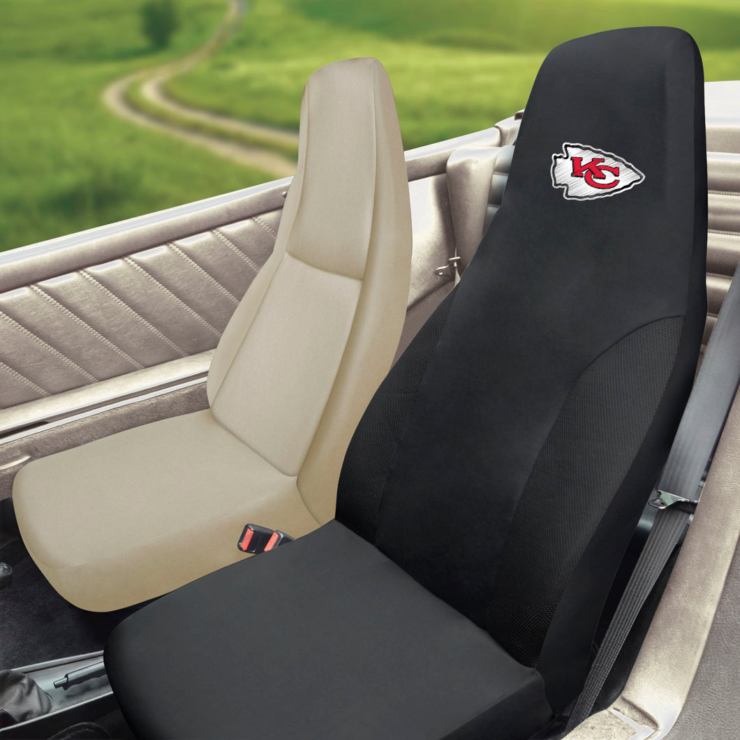 Kansas City Chiefs Embroidered Seat Cover 