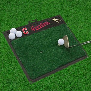 Cleveland Guardians Golf Hitting Mat 20" x 17"