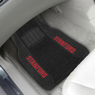 Stanford Cardinal 2-piece Deluxe Car Mat Set 21"x27"