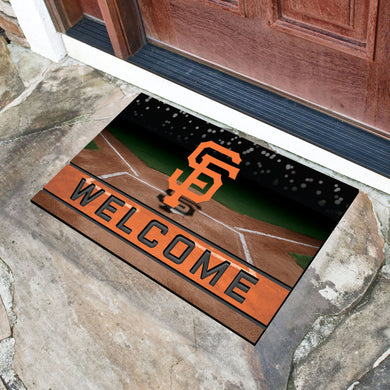San Francisco Giants Crumb Rubber Door Mat - 18