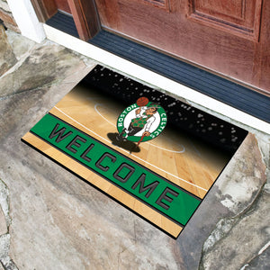 Boston Celtics Crumb Rubber Door Mat - 18"x30"