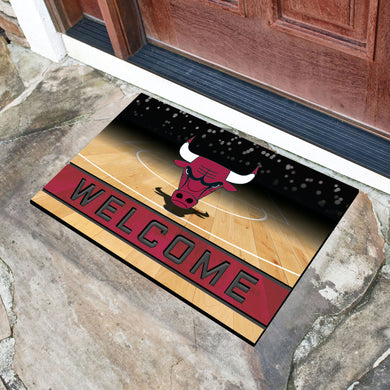 Chicago Bulls Crumb Rubber Door Mat - 18
