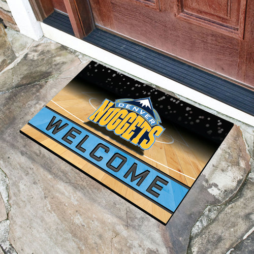 Denver Nuggets Crumb Rubber Door Mat - 18