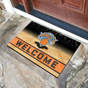 New York Knicks Crumb Rubber Door Mat - 18"x30"