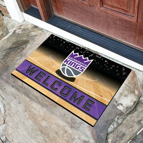 Sacramento Kings Crumb Rubber Door Mat - 18