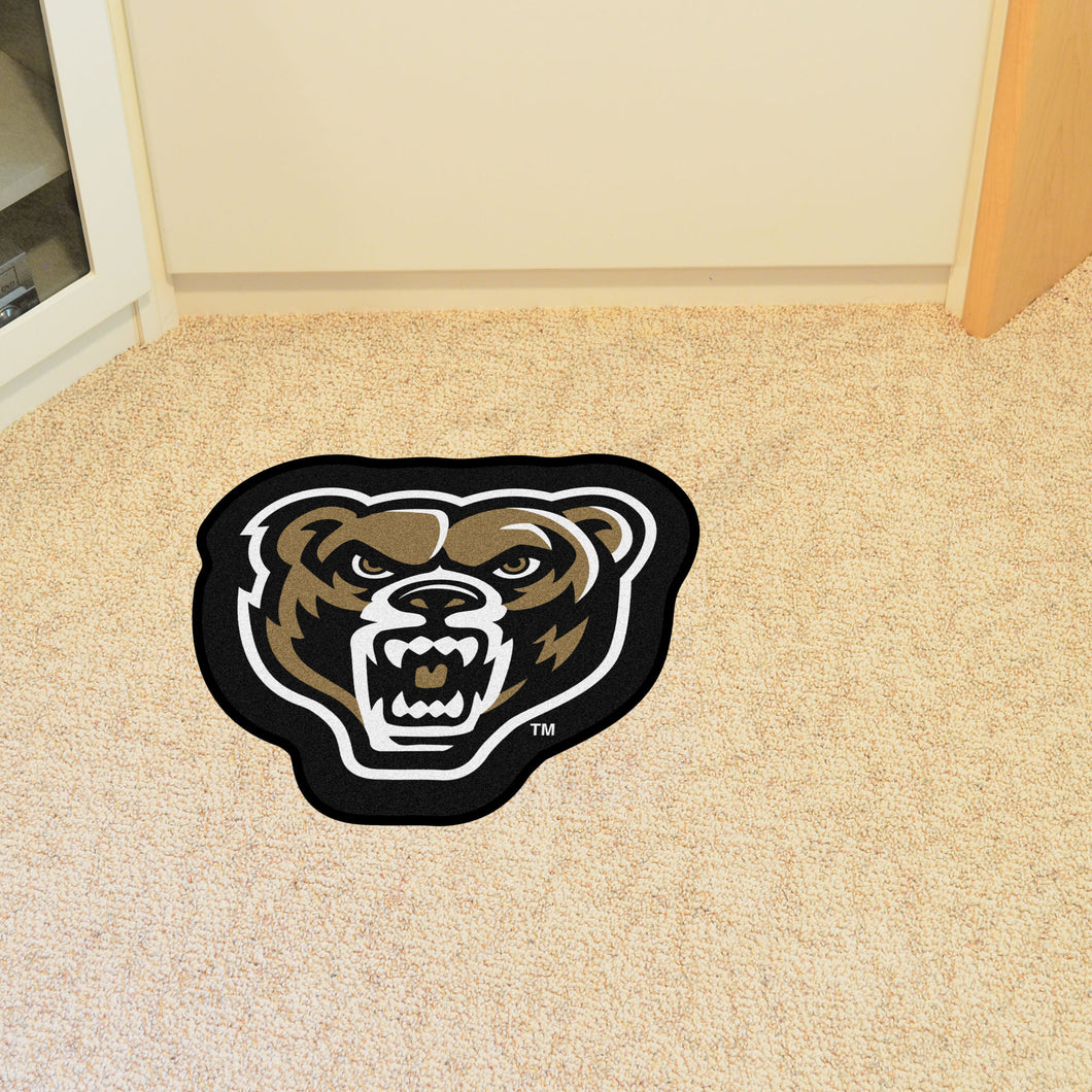 Oakland Golden Grizzlies Mascot Rug - 30